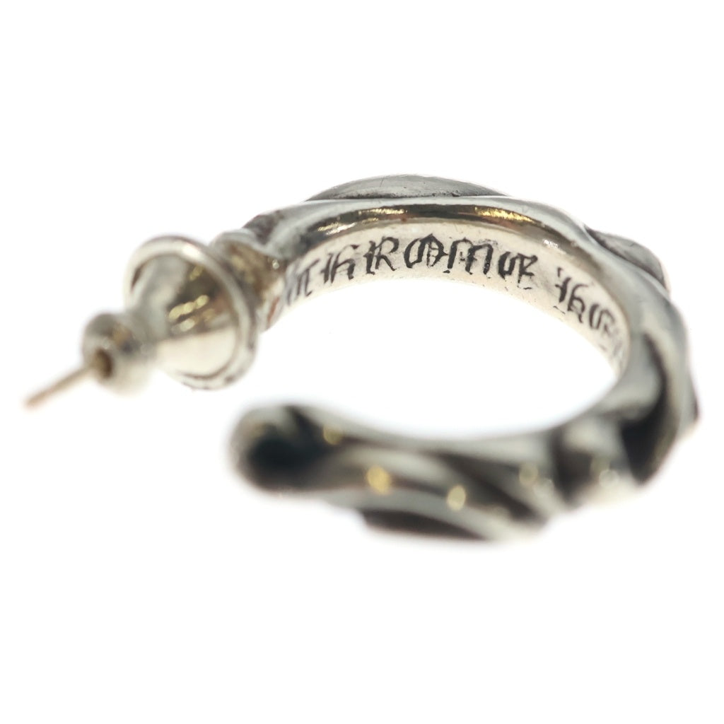 CHROME HEARTS(クロムハーツ) HOOP SCROOL スクロール フープピアス シルバー BCA102