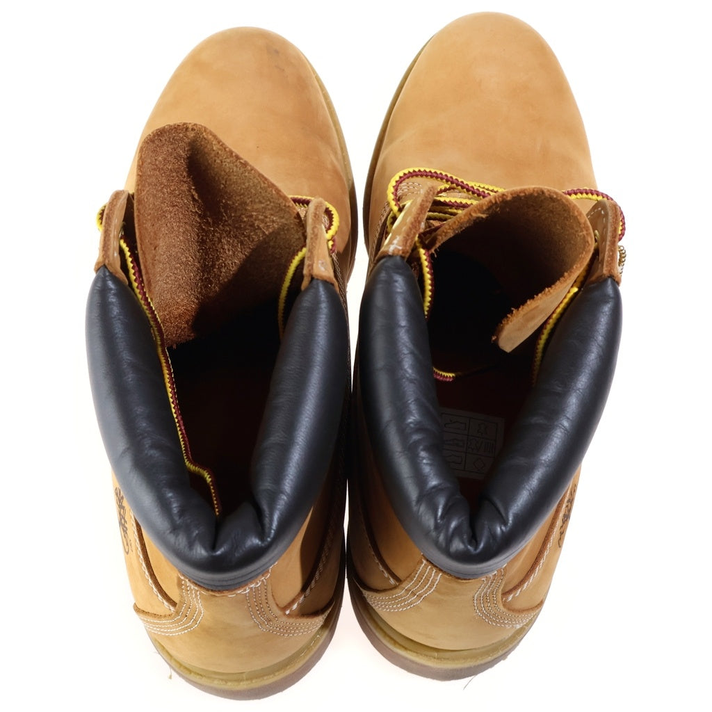 Timberland(ティンバーランド) 6インチ プレミアム ウォータープルーフ ブーツ ハイカットスニーカー ブラウン US10/28.0cm