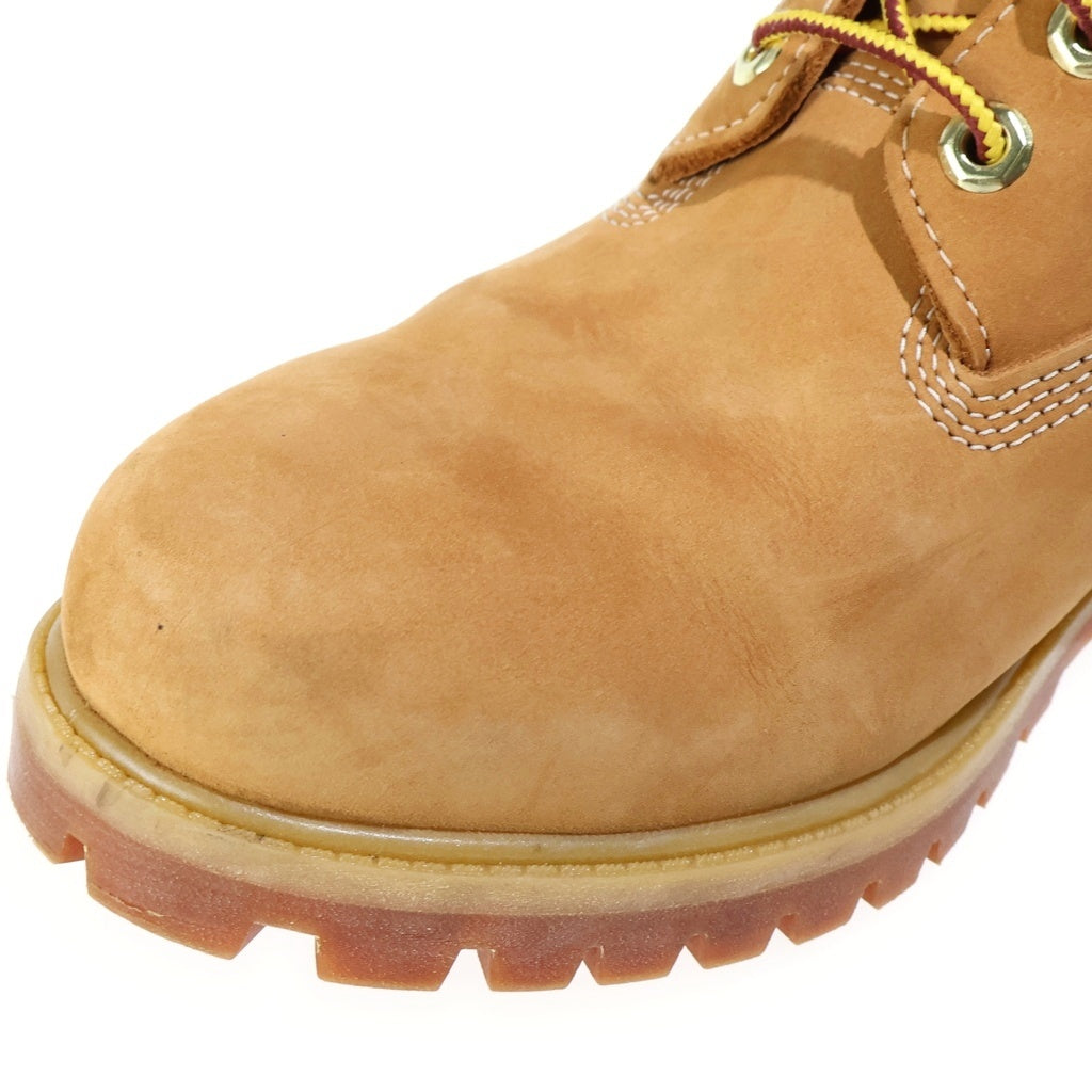 Timberland(ティンバーランド) 6インチ プレミアム ウォータープルーフ ブーツ ハイカットスニーカー ブラウン US10/28.0cm