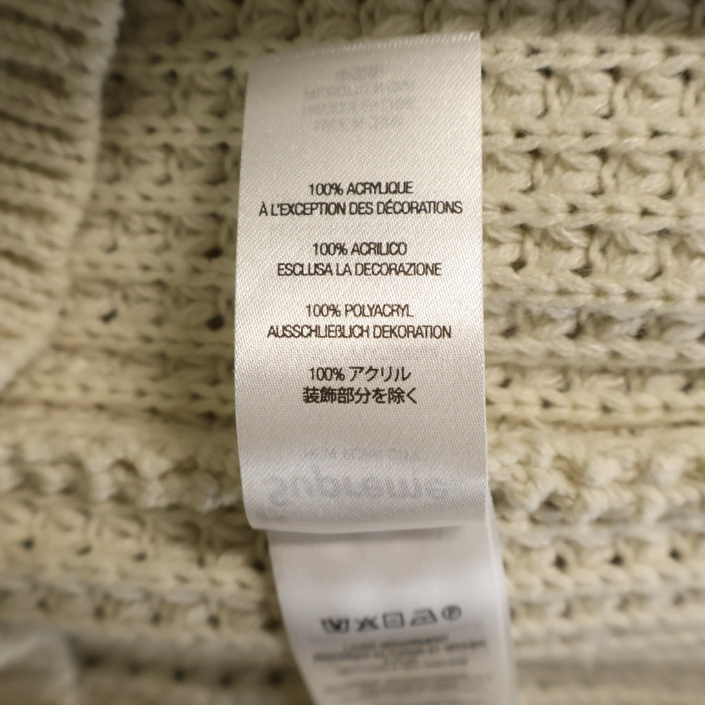 SUPREME(シュプリーム) 24AW Waffle Small Box Sweater ワッフル スモールボックスロゴ スウェット トレーナー ベージュ