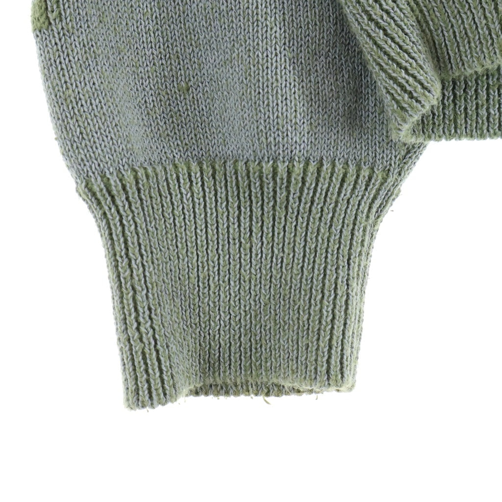 SUPREME(シュプリーム) 24SS Reflective Sweater アームロゴデザイン リフレクティブ スウェット プルオーバー カーキ