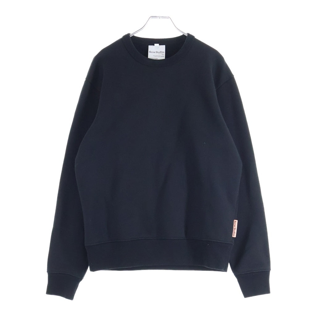 Acne Studios(アクネ ストゥディオズ) ヘビーウェイト クルーネック スウェット プルオーバー ブラック FN-MN-SWEA000171