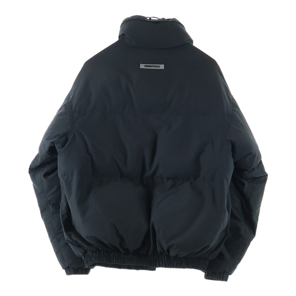 FEAR OF GOD ESSENTIALS(フィアオブゴッド エッセンシャルズ) バックラバーロゴ ジップアップ ジャケット ブラック