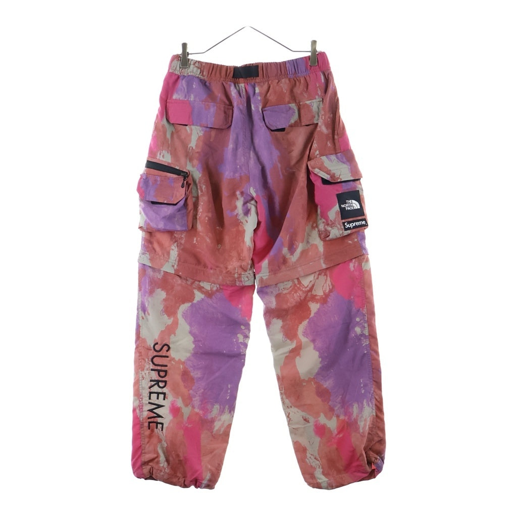 SUPREME(シュプリーム) ×THE NORTH FACE 20SS Belted Cargo Pant ザノースフェイス ベルテッド マルチポケット カーゴパンツ パープル NF0A4QSY