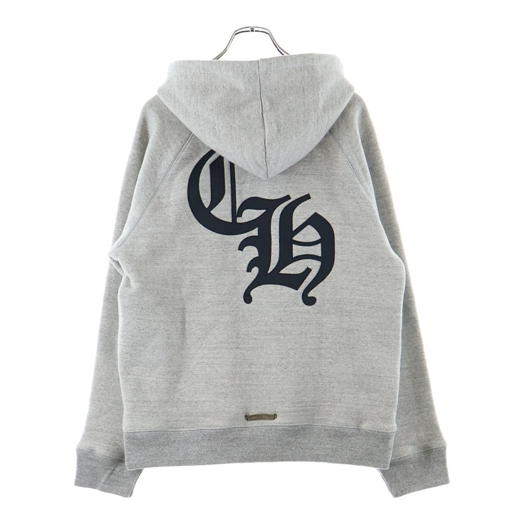 CHROME HEARTS(クロムハーツ) 7-11 HOODIE バックCHロゴクロス刺繍プルオーバーパーカー グレー