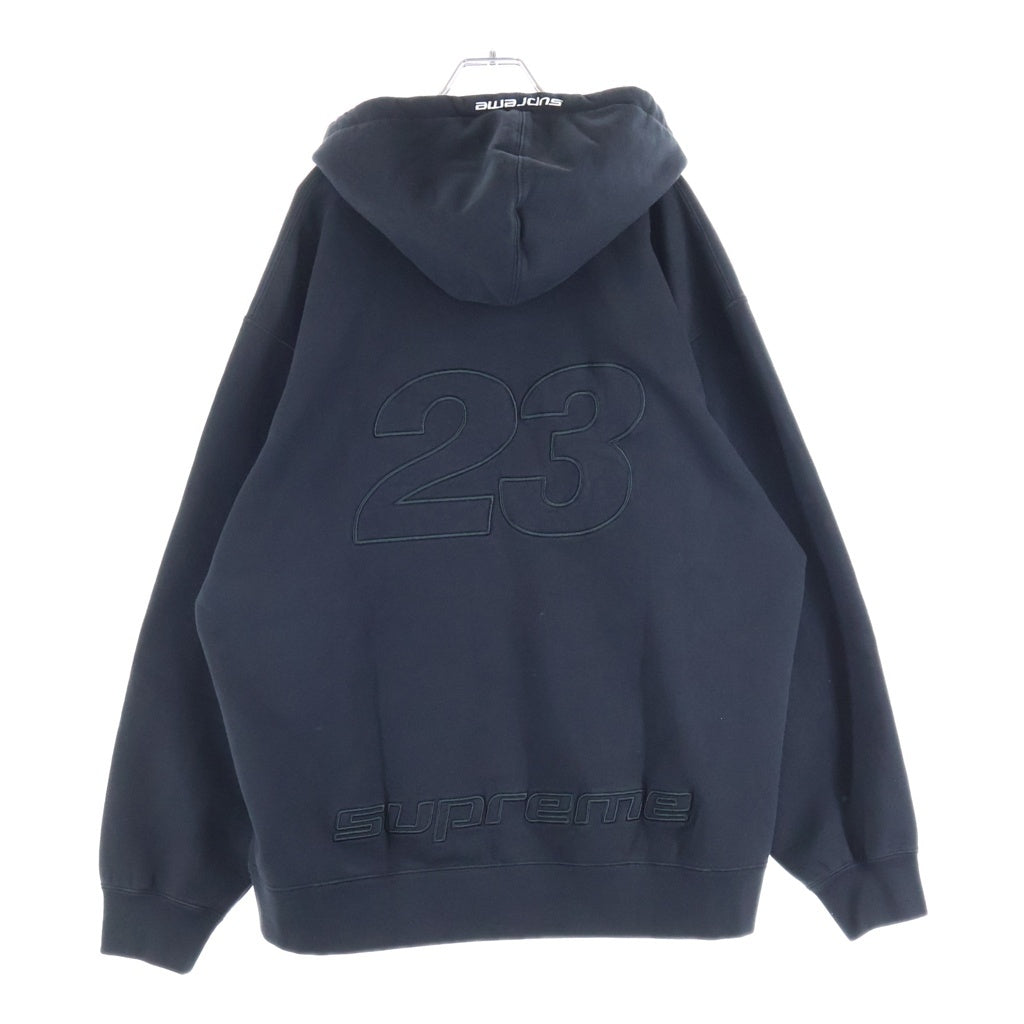 SUPREME(シュプリーム) 26ss ×Jordan Hooded Sweatshirt ジョーダン ロゴエンブロイダリー フーデッド スウェッシャツ ブラック