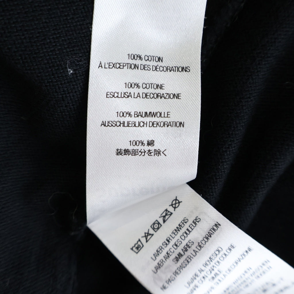 SUPREME(シュプリーム) 25SS Split S/S Football Top ロゴプリント スピリットクルーネック フットボール Tシャツ ブラック