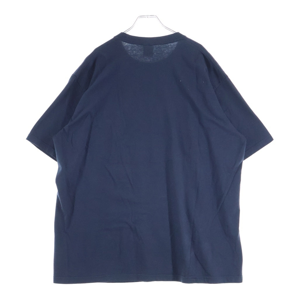 SUPREME(シュプリーム) 26SS Speed Tee ロゴプリント クルーネック コットン 半袖Tシャツ カットソー ネイビー