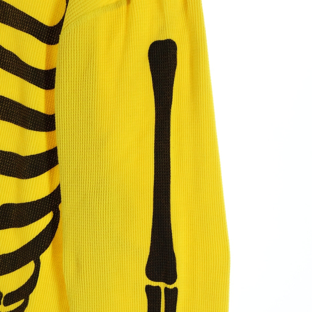 SUPREME(シュプリーム) 25AW xHanes Bones Thermal Crew ヘインズボーンズサーマル 長袖Tシャツイエロー