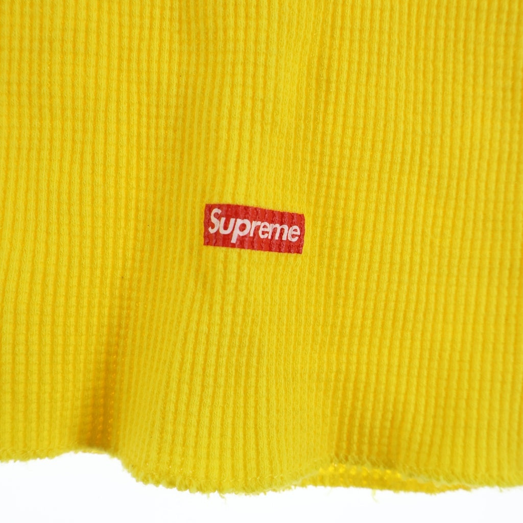 SUPREME(シュプリーム) 25AW xHanes Bones Thermal Crew ヘインズボーンズサーマル 長袖Tシャツイエロー