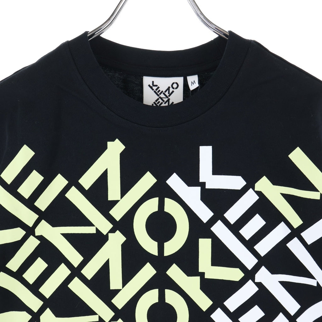 KENZO(ケンゾー) T-Shirt ロゴプリント 半袖Tシャツ ブラック FC55TS2084SK