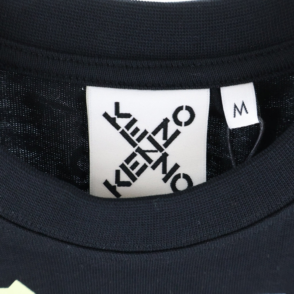 KENZO(ケンゾー) T-Shirt ロゴプリント 半袖Tシャツ ブラック FC55TS2084SK