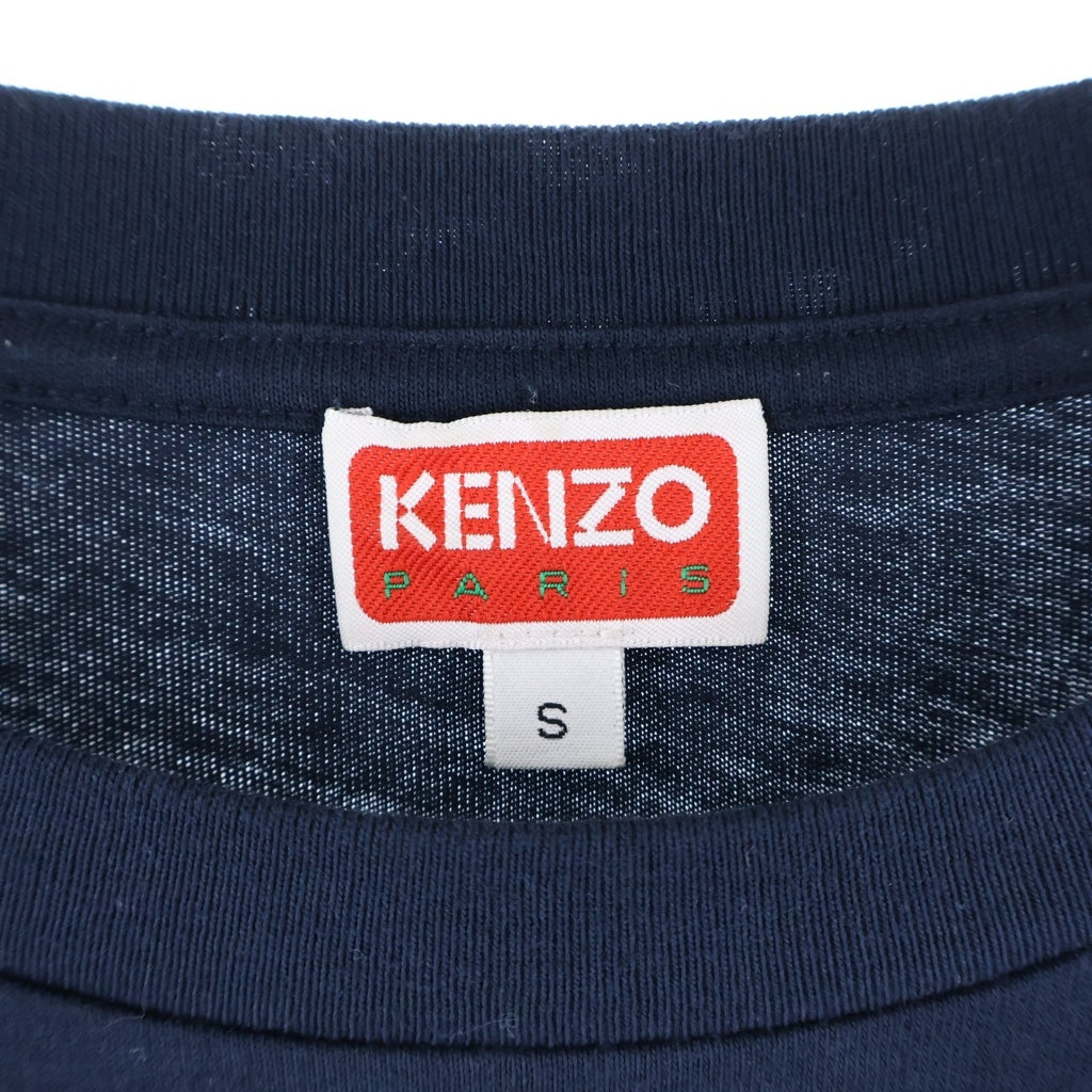 KENZO(ケンゾー) T-Shirt ロゴプリント 半袖Tシャツ ネイビー FF65TS4534SG