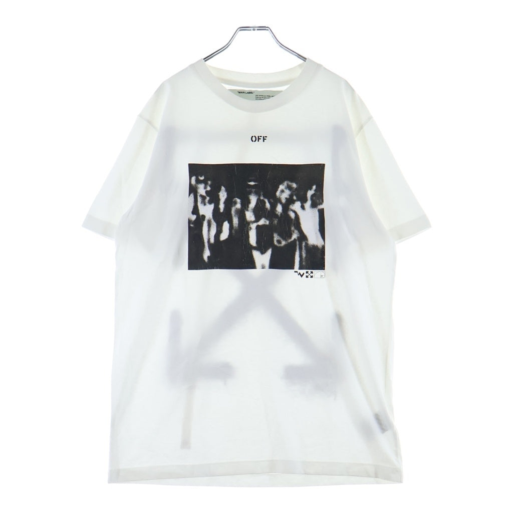 OFF-WHITE(オフホワイト) 20SS Spray T-Shirt スプレーロゴ 半袖Tシャツ ホワイト OMAA027R20185015