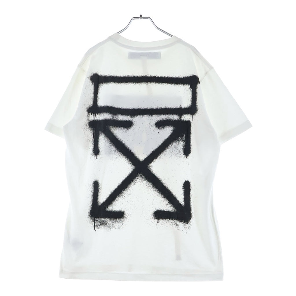 OFF-WHITE(オフホワイト) 20SS Spray T-Shirt スプレーロゴ 半袖Tシャツ ホワイト OMAA027R20185015