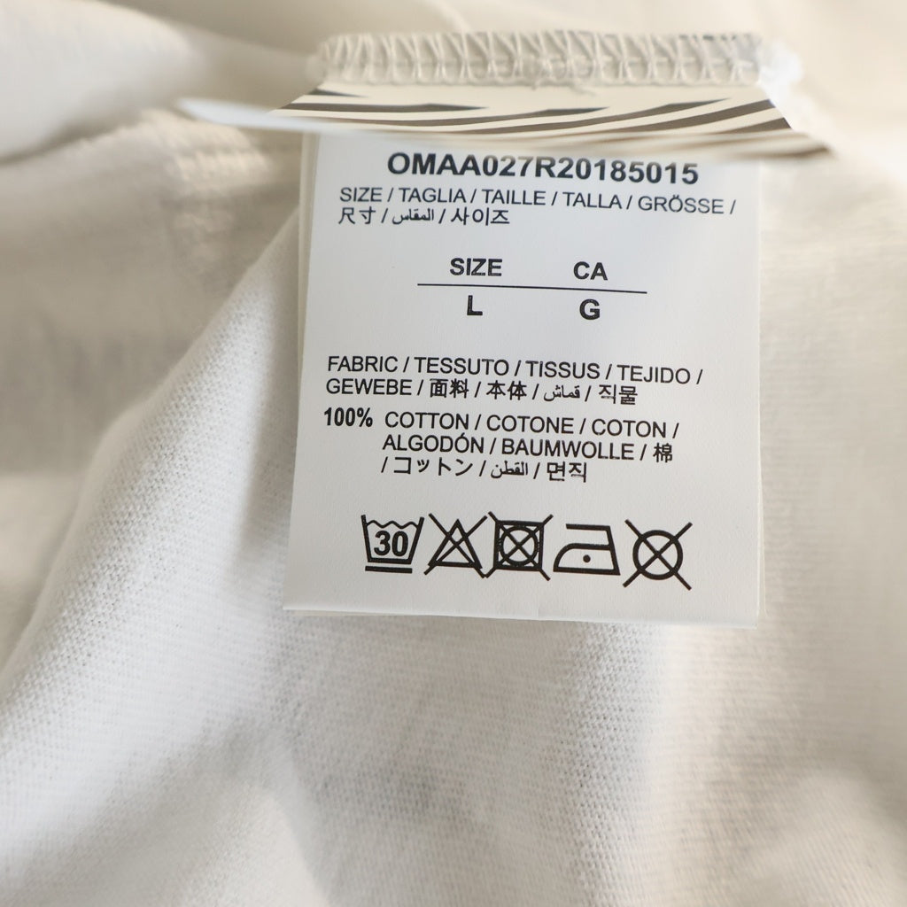 OFF-WHITE(オフホワイト) 20SS Spray T-Shirt スプレーロゴ 半袖Tシャツ ホワイト OMAA027R20185015