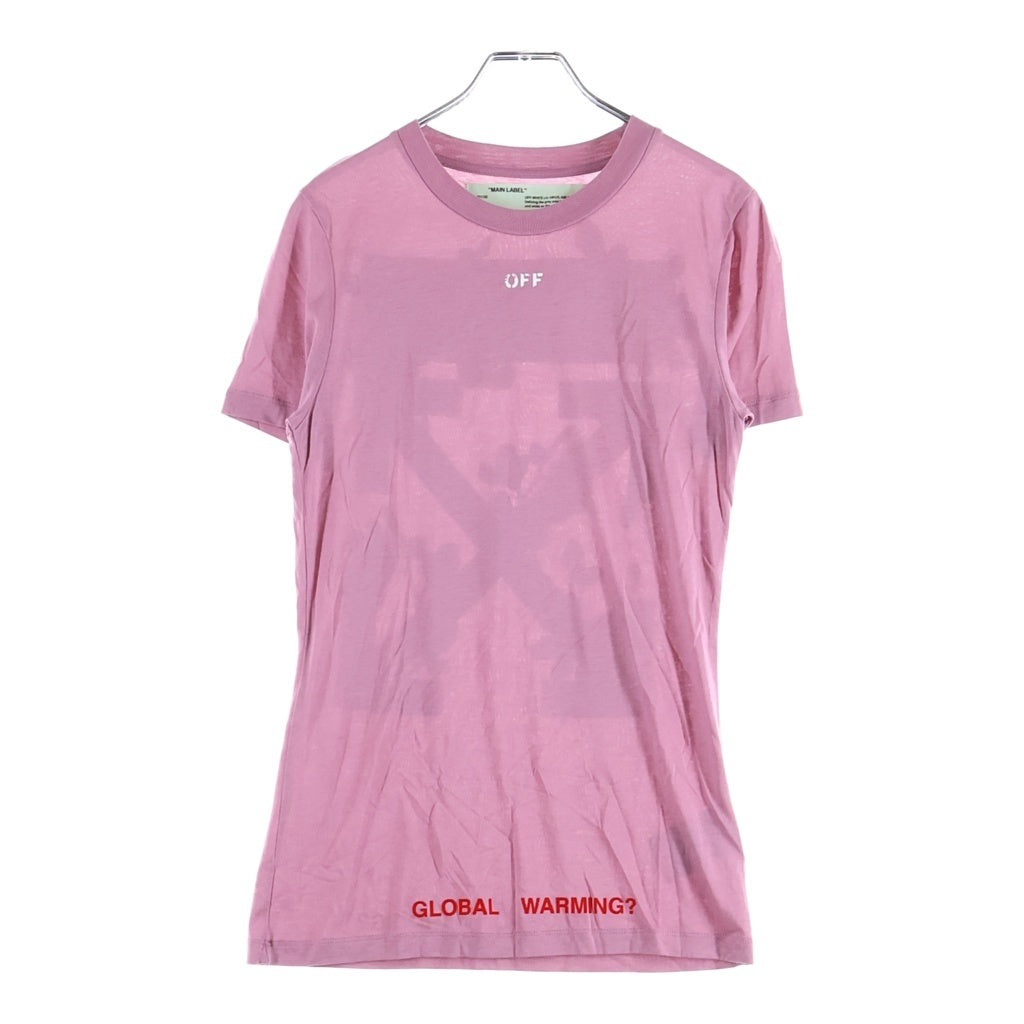 OFF-WHITE(オフホワイト) 17AW Cherry T-Shirt チェリー 半袖Tシャツ ピンク レディース OWAA028E17404050