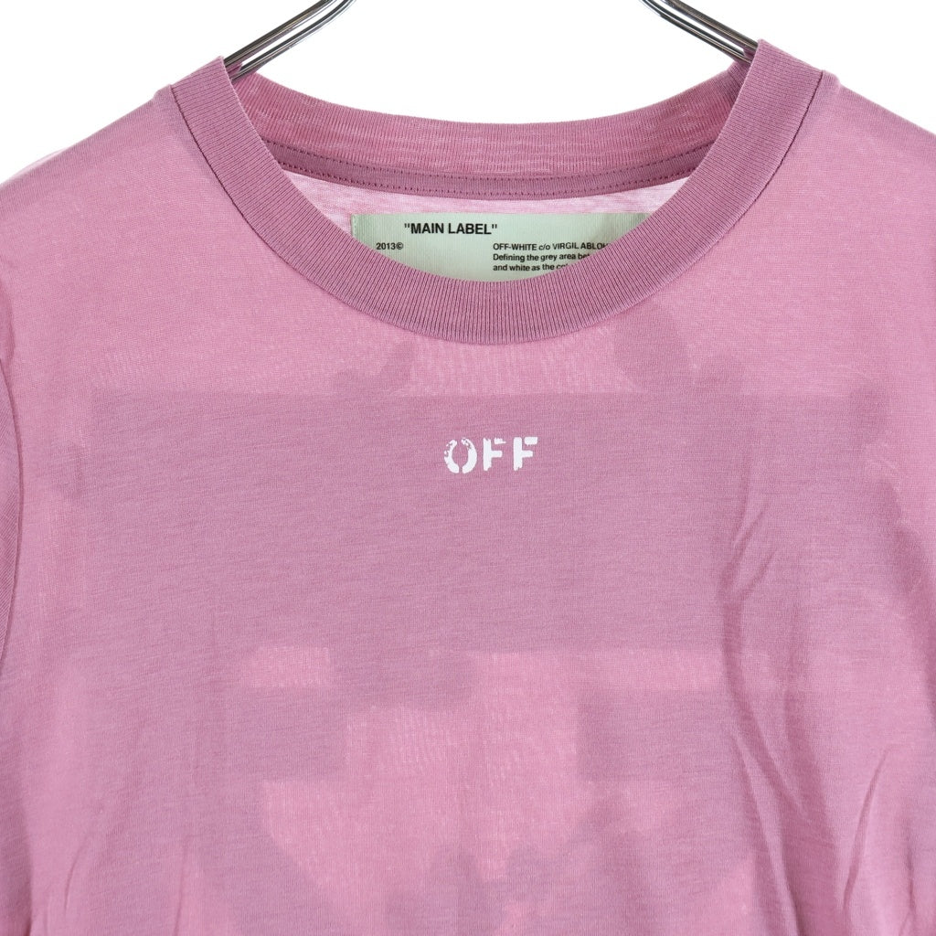 OFF-WHITE(オフホワイト) 17AW Cherry T-Shirt チェリー 半袖Tシャツ ピンク レディース OWAA028E17404050