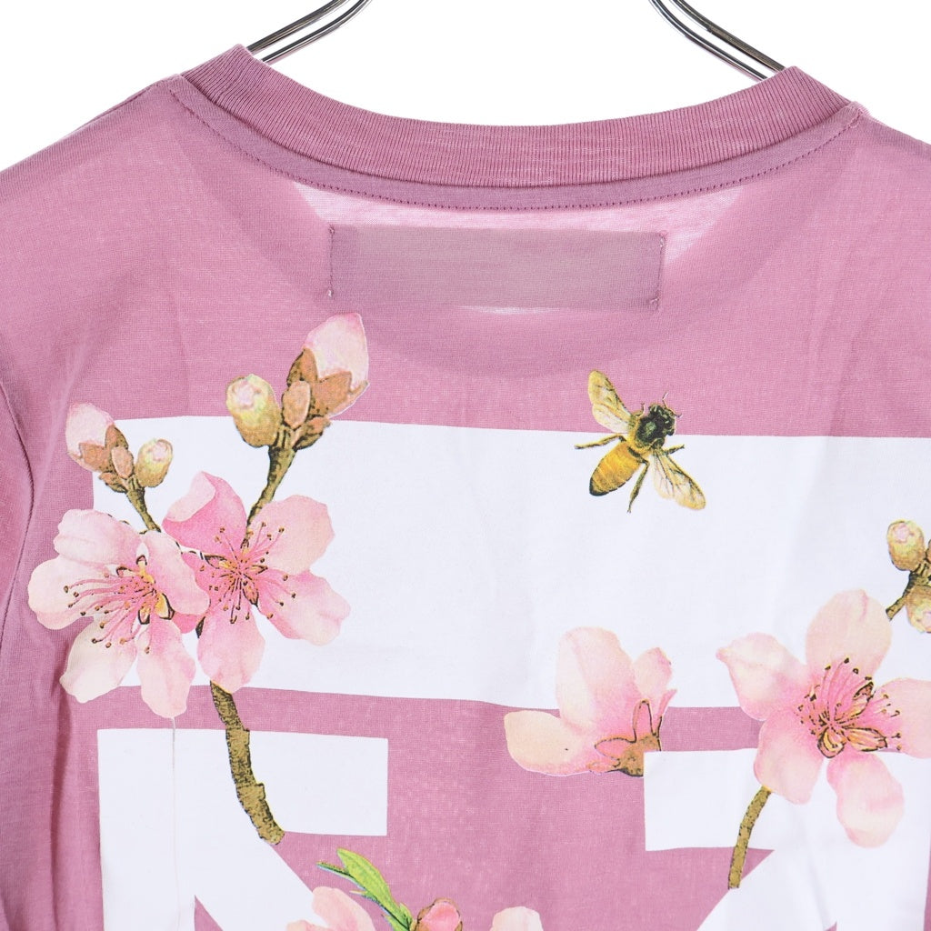 OFF-WHITE(オフホワイト) 17AW Cherry T-Shirt チェリー 半袖Tシャツ ピンク レディース OWAA028E17404050