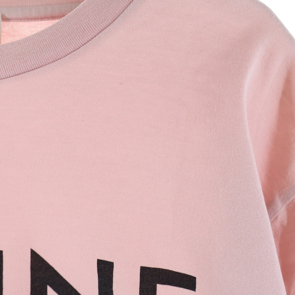 CELINE(セリーヌ) Cropped T-Shirt クロップド 半袖Tシャツ ピンク 2X761501F