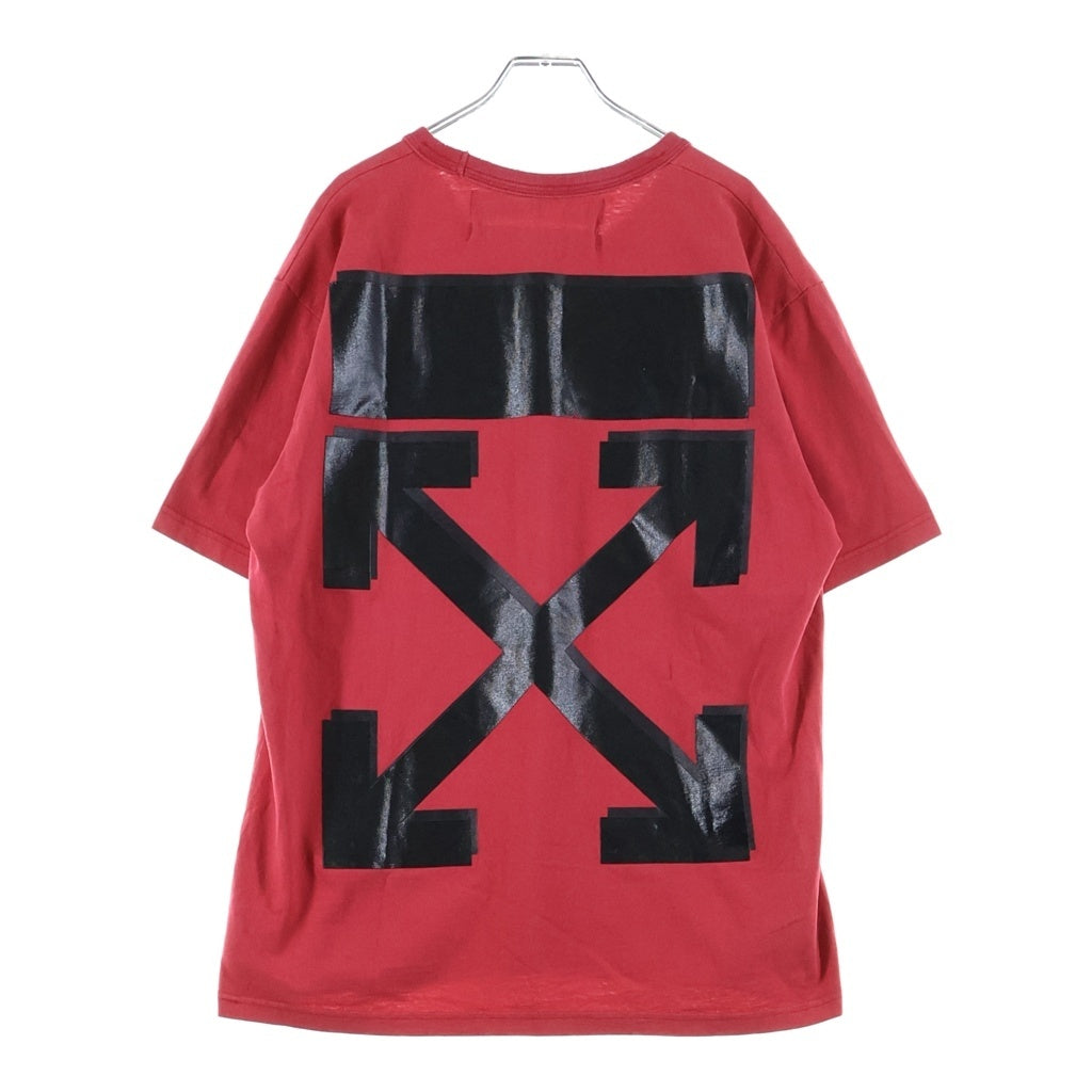 OFF-WHITE(オフホワイト) 18SS ×Champion T-Shirt チャンピオン 半袖Tシャツ レッド OMAA029S18874050