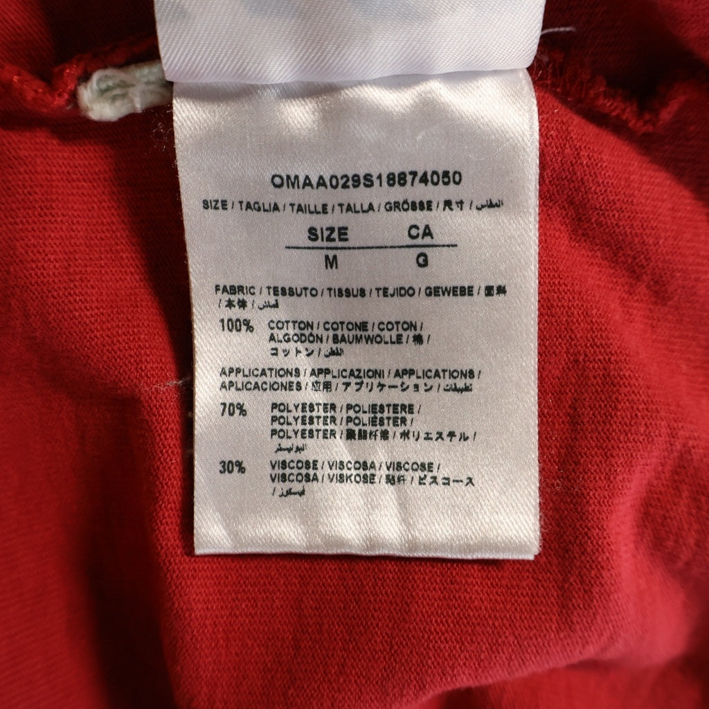 OFF-WHITE(オフホワイト) 18SS ×Champion T-Shirt チャンピオン 半袖Tシャツ レッド OMAA029S18874050