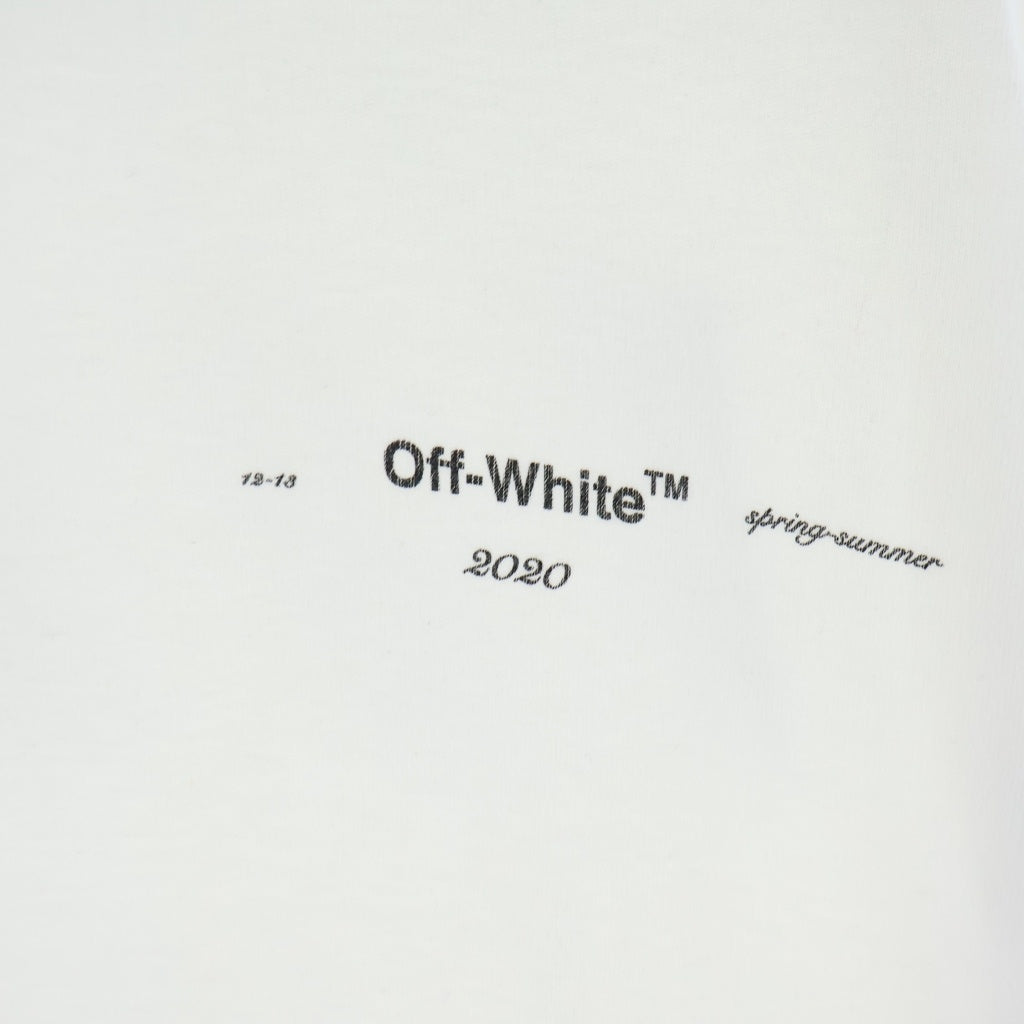 OFF-WHITE(オフホワイト) 20SS Heavy T-Shirt ヘビーオンス 半袖Tシャツ ホワイト OWAA072R20H84128