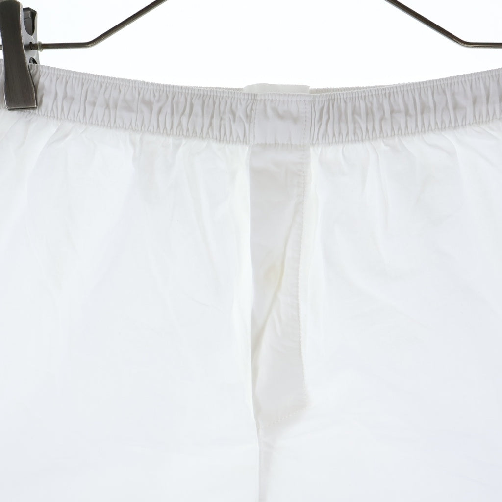AMI Alexandre Mattiussi(アミアレクサンドルマテュッシ) Short Pants ハートロゴ刺繍 ハーフパンツ ショーツ ホワイト HUN001.482