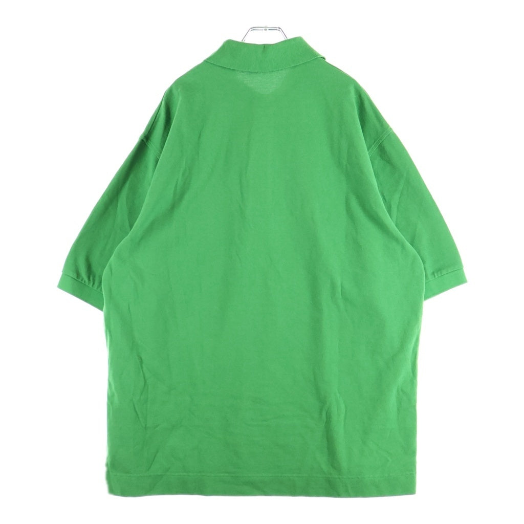 Acne Studios(アクネ ストゥディオズ) Bubble Logo Polo T-Shirt 半袖ポロシャツ グリーン BL0326- FN-MN-TSHI000425