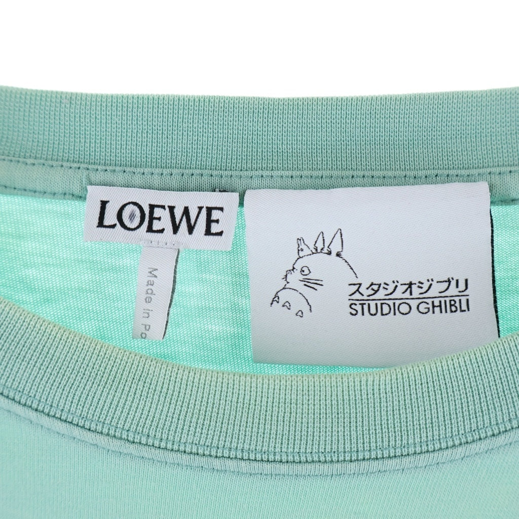 LOEWE(ロエベ) ×スタジオジブリ 千と千尋の神隠し ススワタリ アナグラム半袖Tシャツ グリーン H848Y22X15