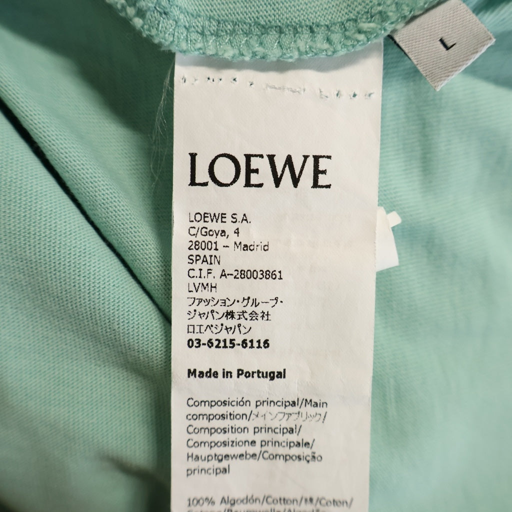 LOEWE(ロエベ) ×スタジオジブリ 千と千尋の神隠し ススワタリ アナグラム半袖Tシャツ グリーン H848Y22X15