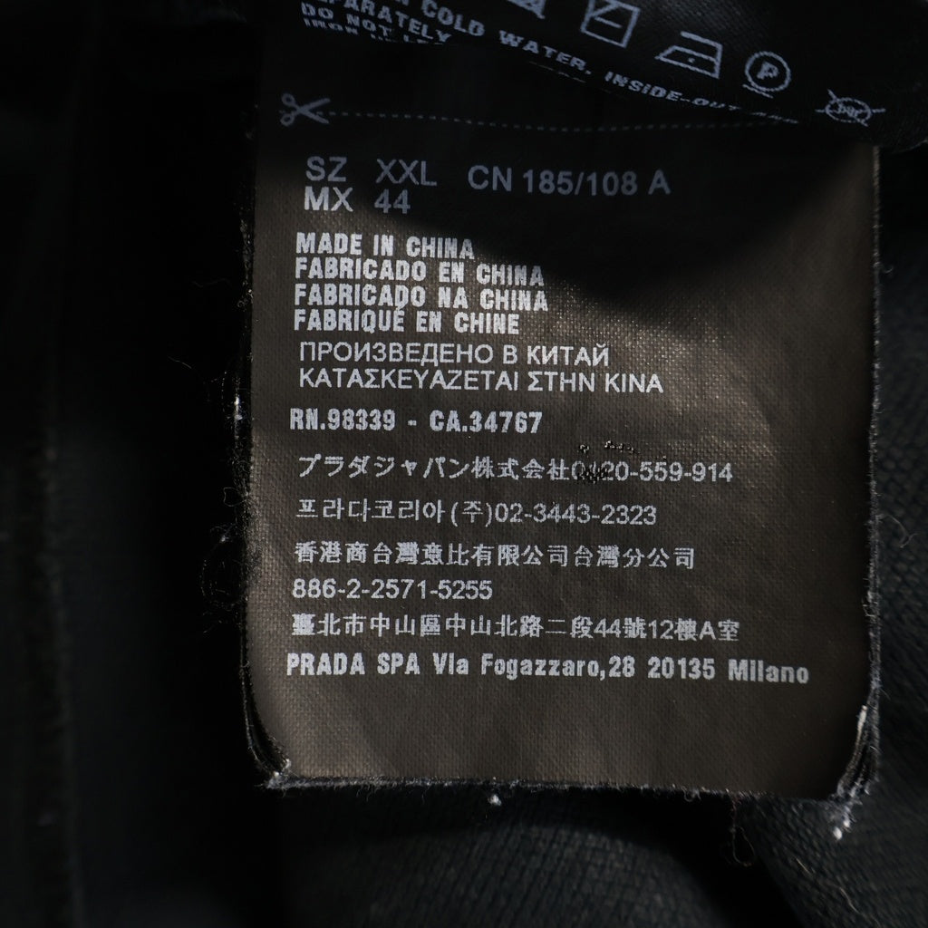PRADA(プラダ) Polo Shirt 半袖ポロシャツ ブラック SJJ889