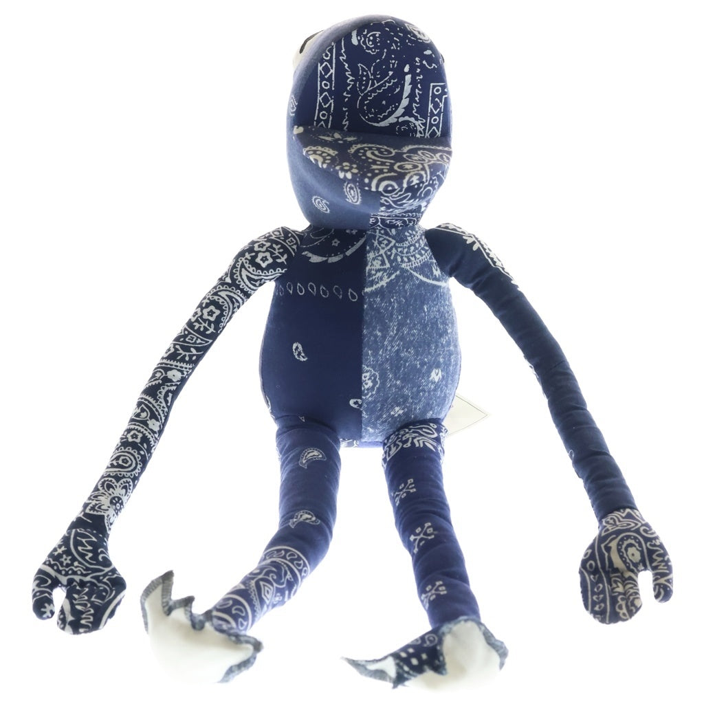READY MADE(レディメイド) BANDANA FROG MAN バンダナ フロッグマン ぬいぐるみ ネイビー
