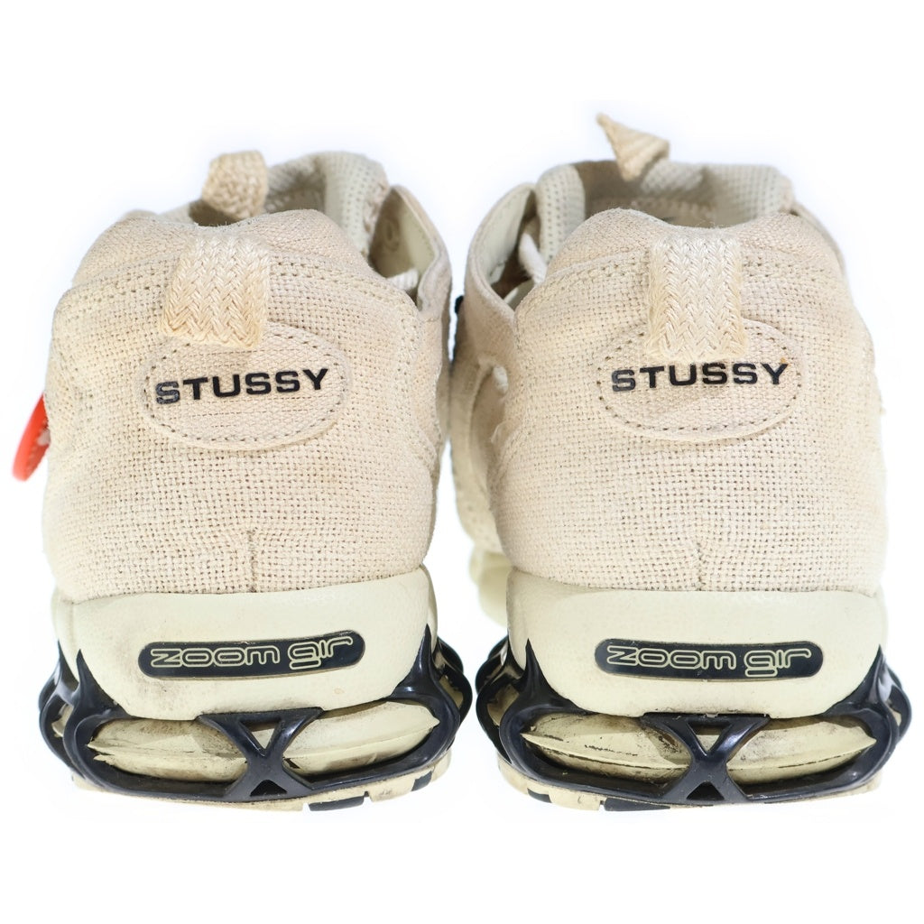 NIKE(ナイキ) ×STUSSY Air Zoom Spiridon Cage 2 Black ステューシー エアズーム スピリドン ケージド2 ローカットスニーカー US10/28cm アイボリー CQ5486-001