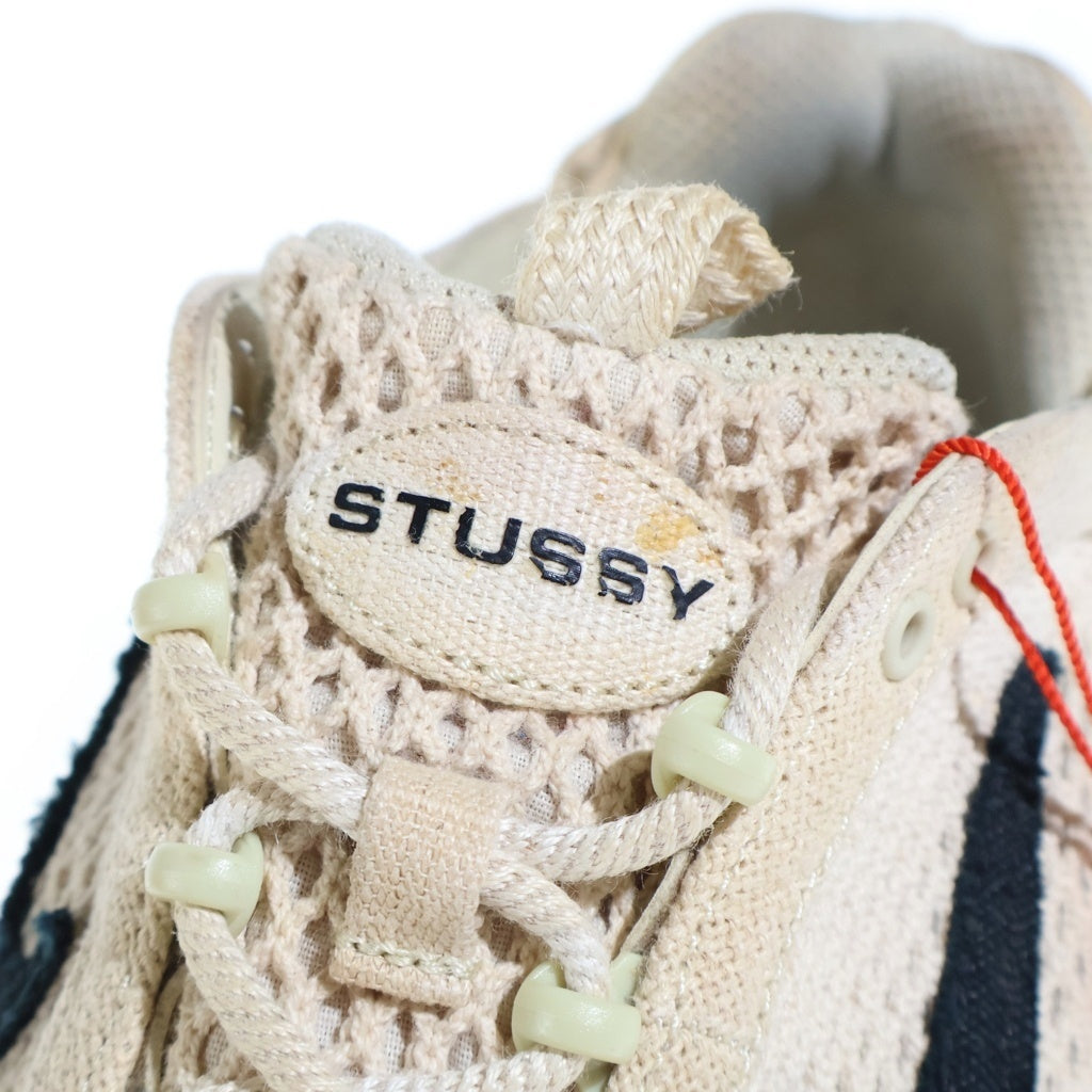 NIKE(ナイキ) ×STUSSY Air Zoom Spiridon Cage 2 Black ステューシー エアズーム スピリドン ケージド2 ローカットスニーカー US10/28cm アイボリー CQ5486-001