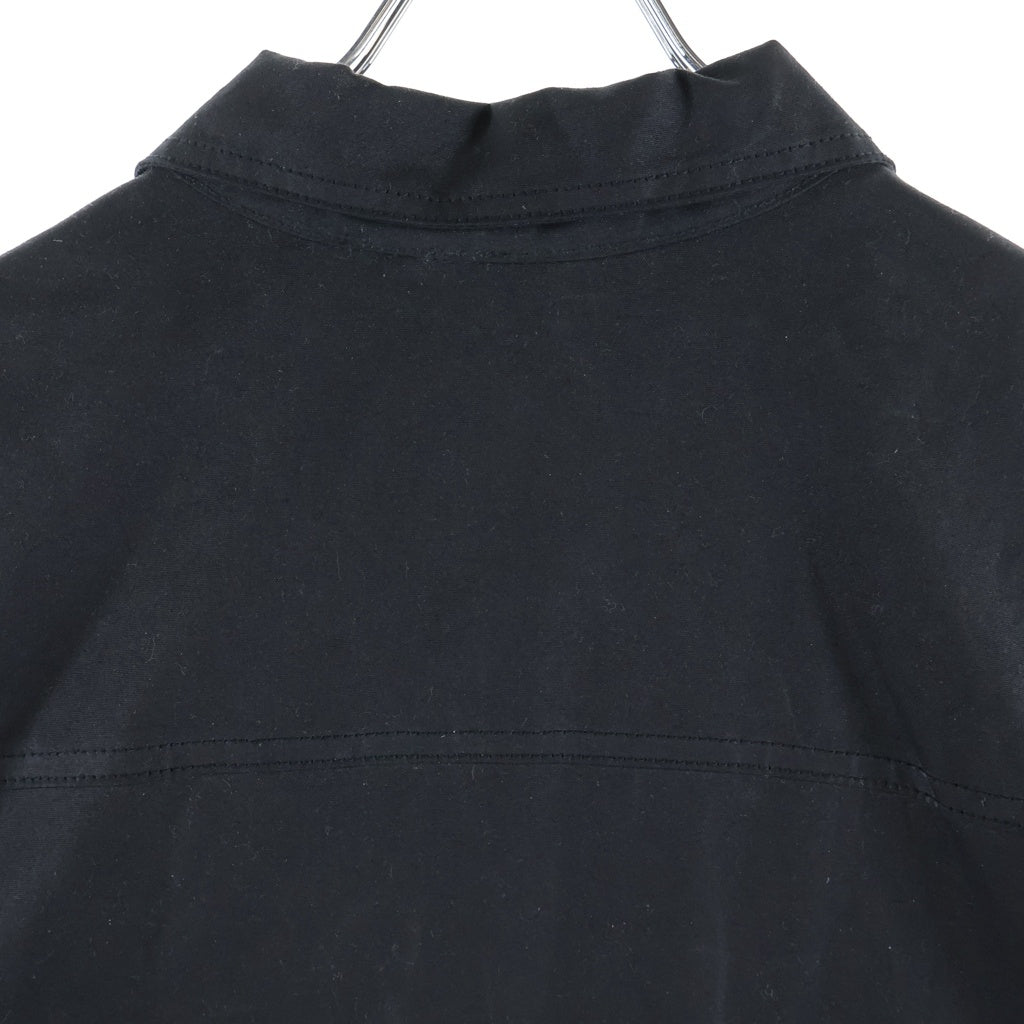 CHROME HEARTS(クロムハーツ) WHIPLASH OIL オイル加工 裏地キルティング ワークジャケット ブラック