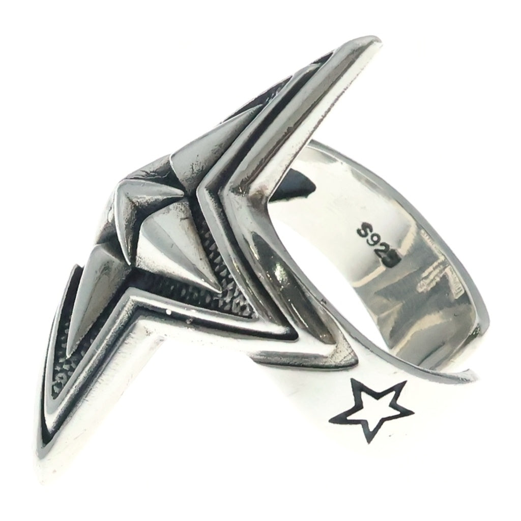 CODY SANDERSON(コディーサンダーソン) DEPP STAR RING デップスターリング 指輪 シルバー