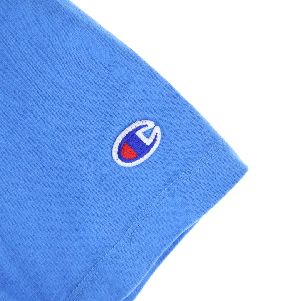WACKO MARIA(ワコマリア) 26SS CHAMPION HEAVY WEIGHT ヘビーウェイトTシャツ 半袖Tシャツ カットソー クルーネック ブルー C8-D335