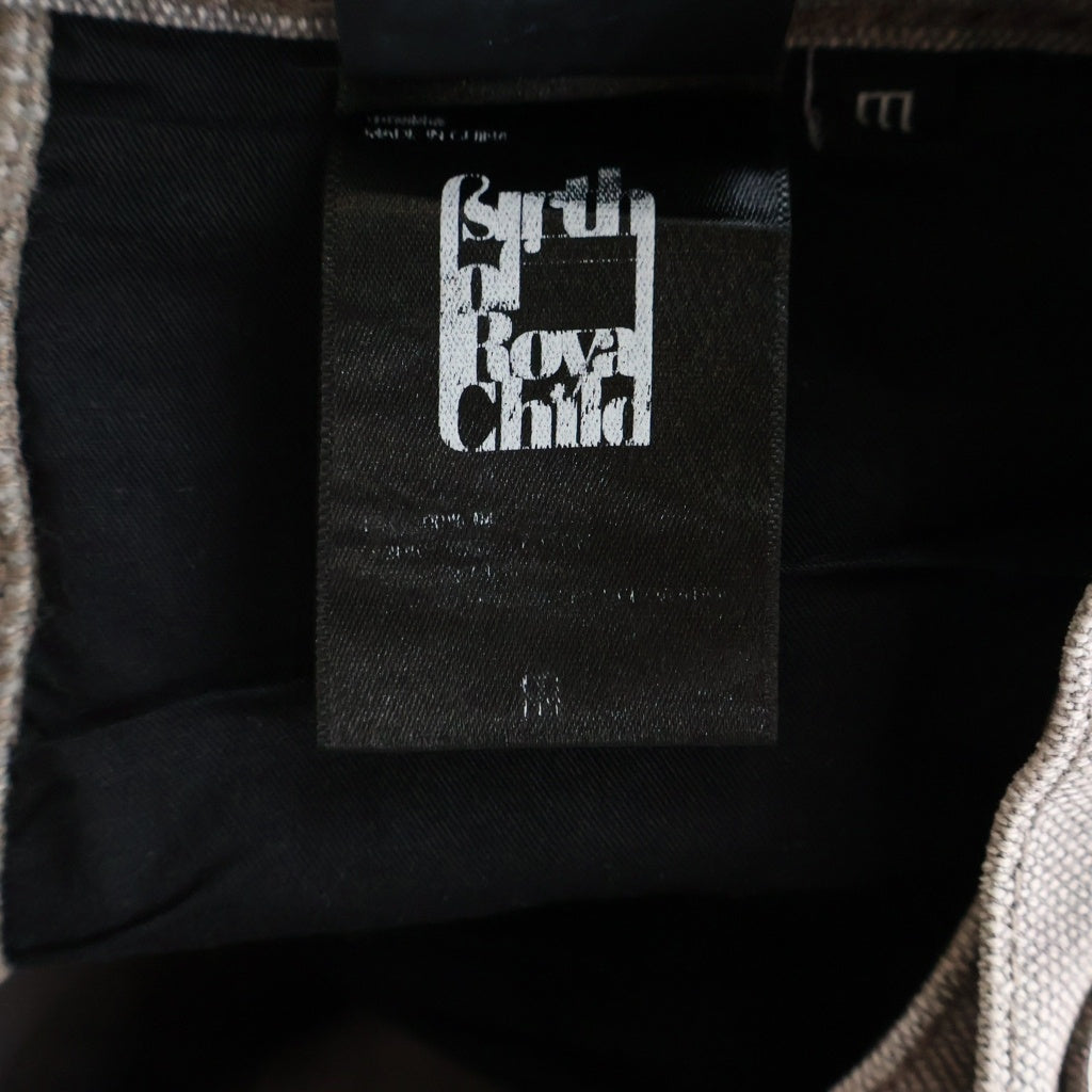 BIRTH OF ROYAL CHILD(バースオブロイヤルチャイルド) REDIAL 20K DAIAMOND JORTS ウォッシュド加工 リダイアル トゥエンティケー ダイヤモンド ショーツ ハーフパンツ ベージュ