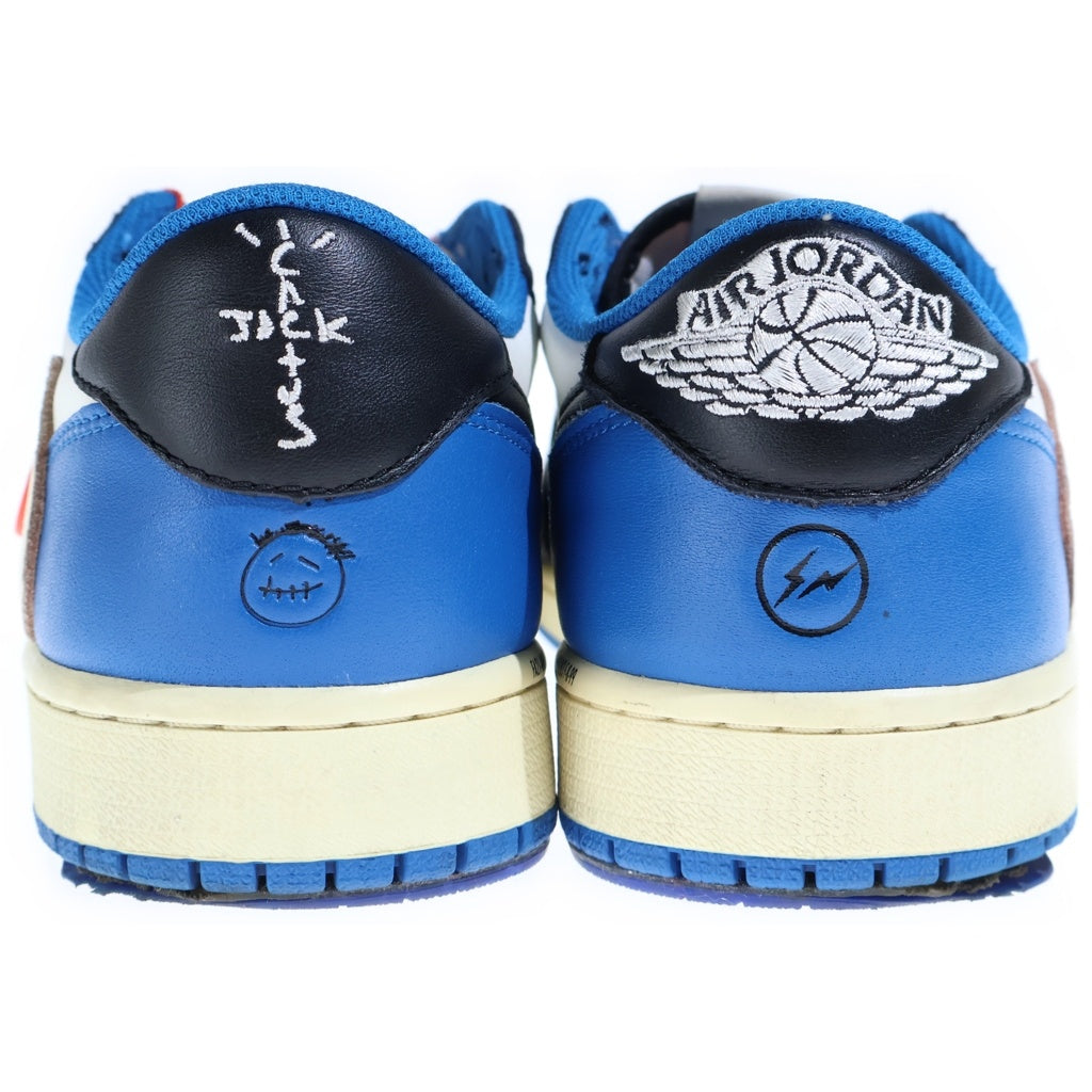 NIKE(ナイキ) ×TRAVIS SCOTT FRAGMENT DESIGN AIR JORDAN 1 LOW OG SP トラヴィススコット フラグメント エアジョーダン1 ローカットスニーカー US10/28cm DM7866-140