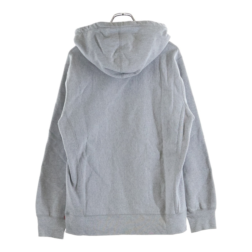 SUPREME(シュプリーム) 16AW Chrome Classic Logo Hooded Sweatshirt クラシックロゴ プルオーバースウェットパーカー フーディー グレー
