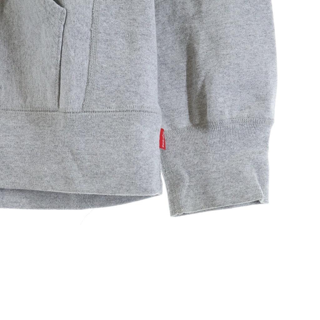 SUPREME(シュプリーム) 16AW Chrome Classic Logo Hooded Sweatshirt クラシックロゴ プルオーバースウェットパーカー フーディー グレー