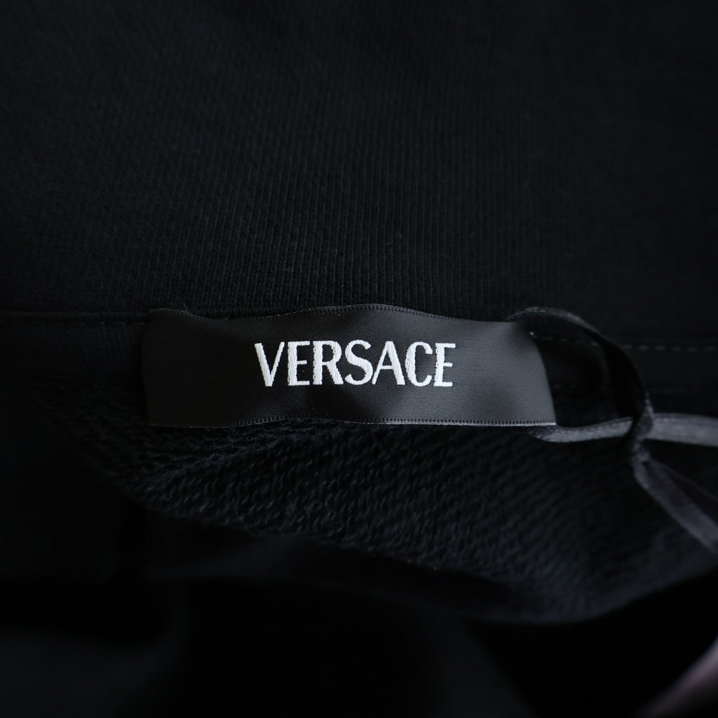 VERSACE(ヴェルサーチ) 23SS Medusa Cotton High-Neck Zip-Up Jacket 1014422 1A10247 メデューサハイネックジップアップジャケット ロゴプリントジップアップトラックジャケット