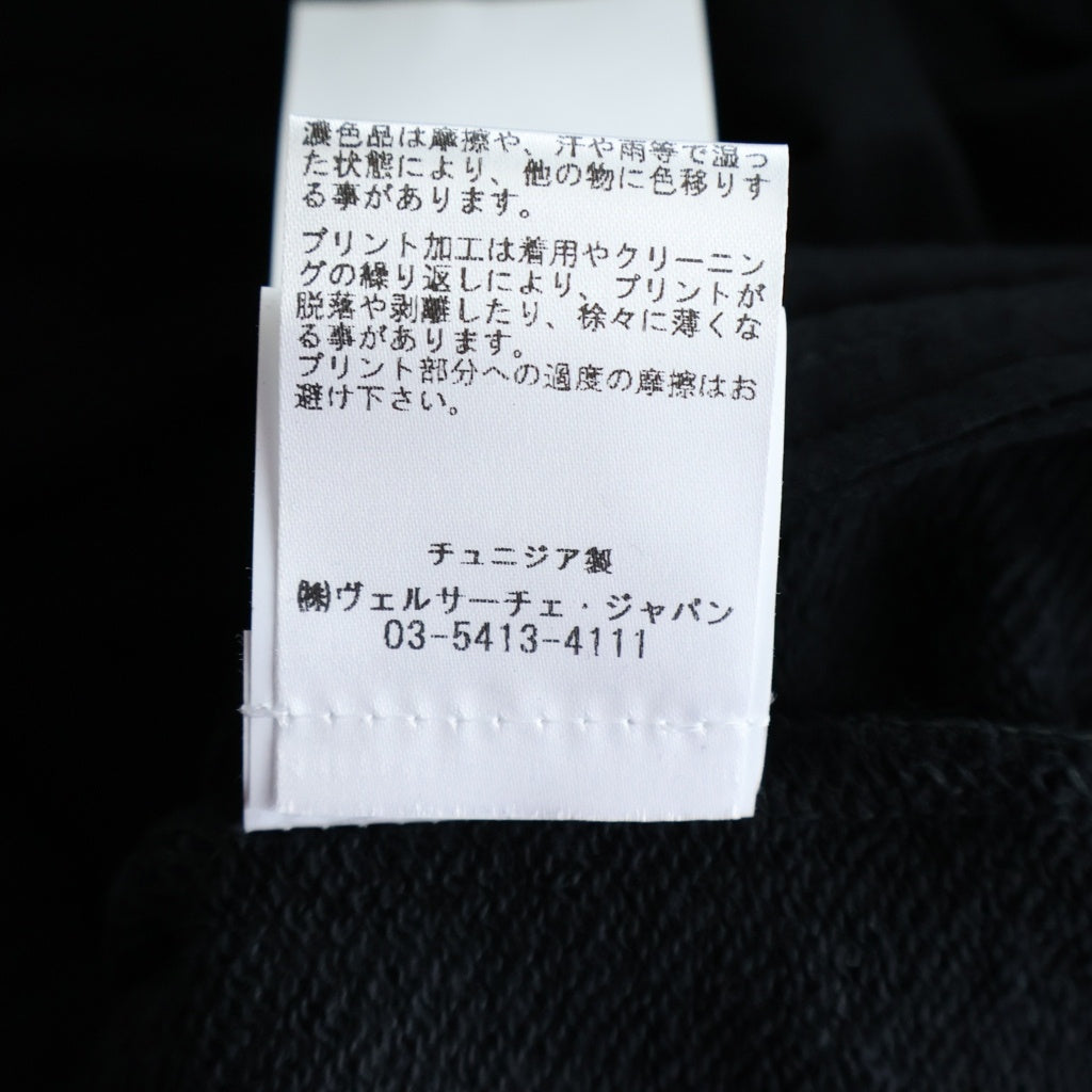 VERSACE(ヴェルサーチ) 23SS Medusa Cotton High-Neck Zip-Up Jacket 1014422 1A10247 メデューサコットンハイネックジップアップジャケット ロゴプリントジップアップトラックジャケット
