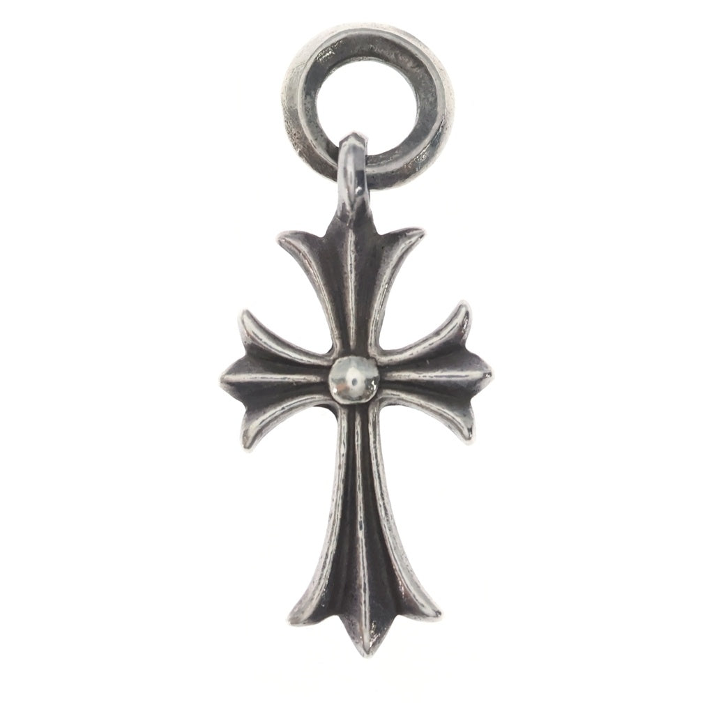 CHROME HEARTS(クロムハーツ) TINY CH CROSS タイニーCHクロス チャーム ネックレストップ シルバー BCA382