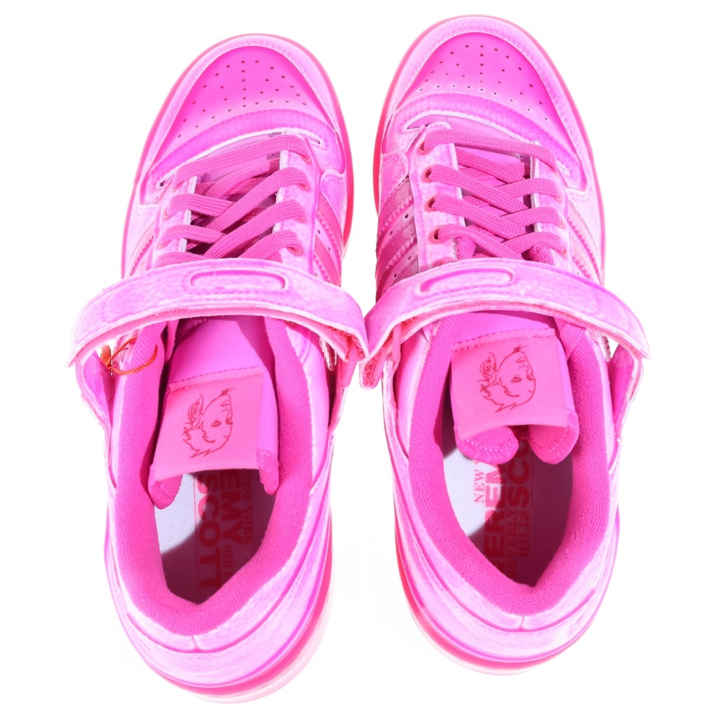adidas(アディダス) ×Jeremy Scott FORUM DIPPED LOW ジェレミースコット フォーラム ディップド ローカットスニーカー ピンク GZ8818