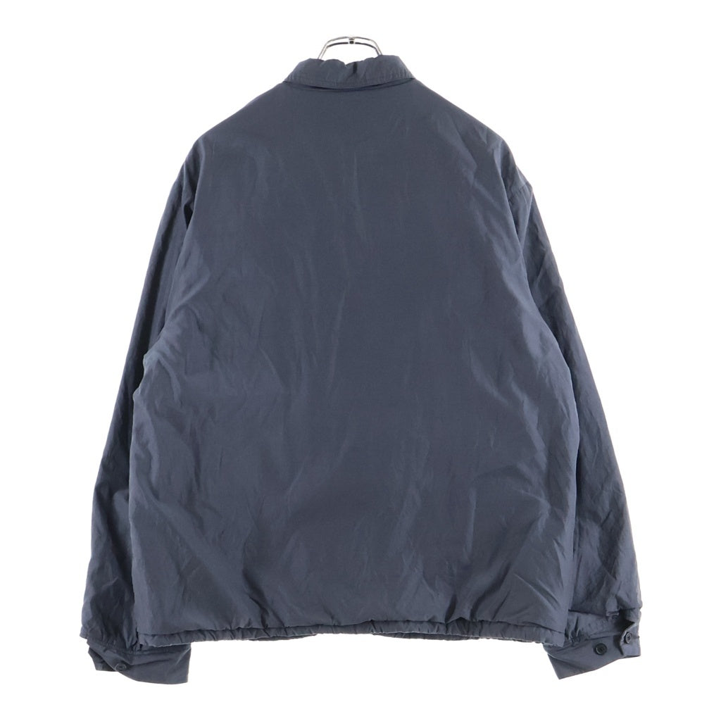 A.PRESSE(アプレッセ) 25AW Silk Taffeta Coach Jacket 裏地ウール シルクコーチジャケット ネイビー 25AAP-01-31