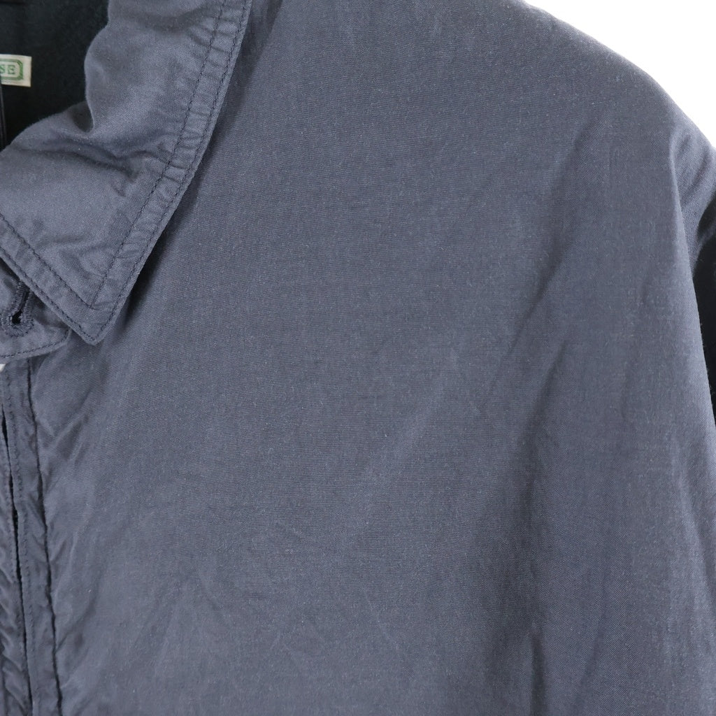 A.PRESSE(アプレッセ) 25AW Silk Taffeta Coach Jacket 裏地ウール シルクコーチジャケット ネイビー 25AAP-01-31
