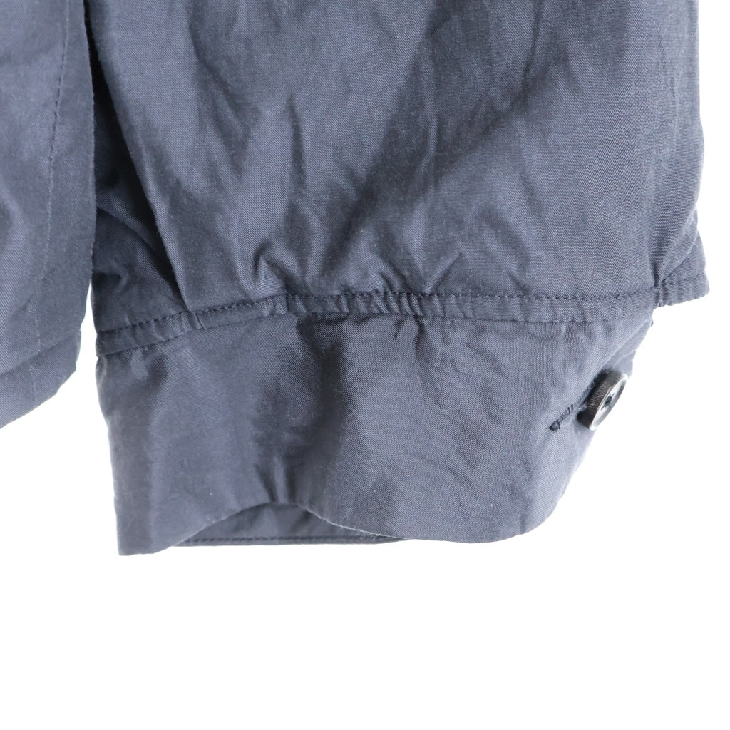 A.PRESSE(アプレッセ) 25AW Silk Taffeta Coach Jacket 裏地ウール シルクコーチジャケット ネイビー 25AAP-01-31
