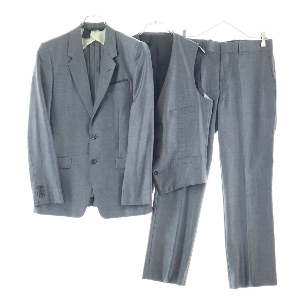 N.HOOLYWOOD(エヌハリウッド) Set Up Suit Jacket ウールセットアップスーツ テーラードジャケット パンツ グレー 271-JK01